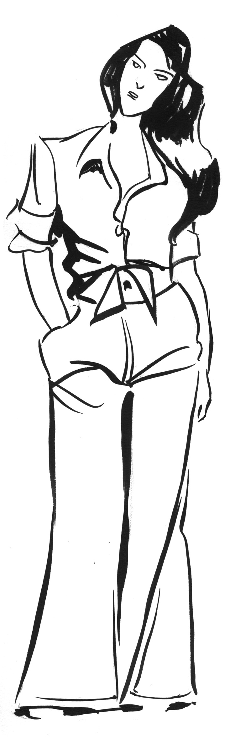 Lady STanding
