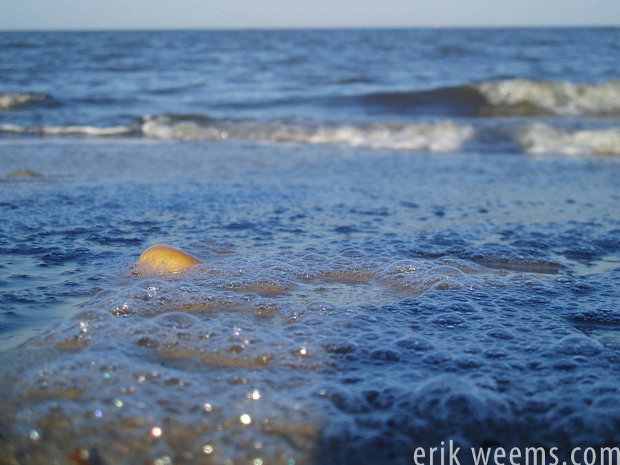 Foam on SLaughter Beach Delaware