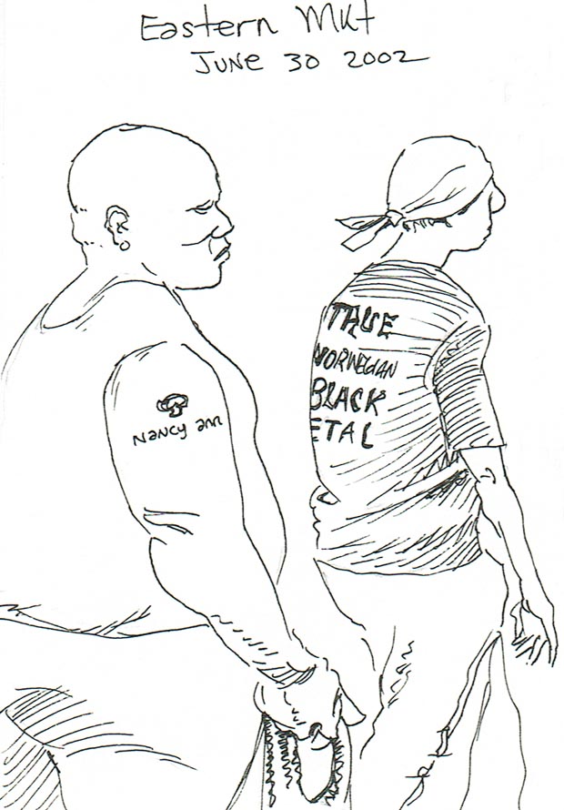Eastern Market Washington DC 2002... True Norwegian Black Metal Eastern Market Washington DC 2002
