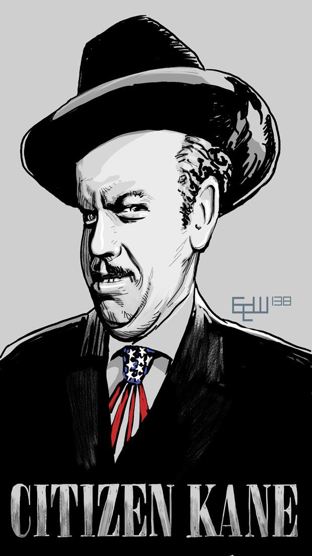 Citizen Kane art by Weems