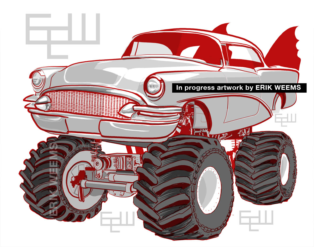 Monster Batmobile