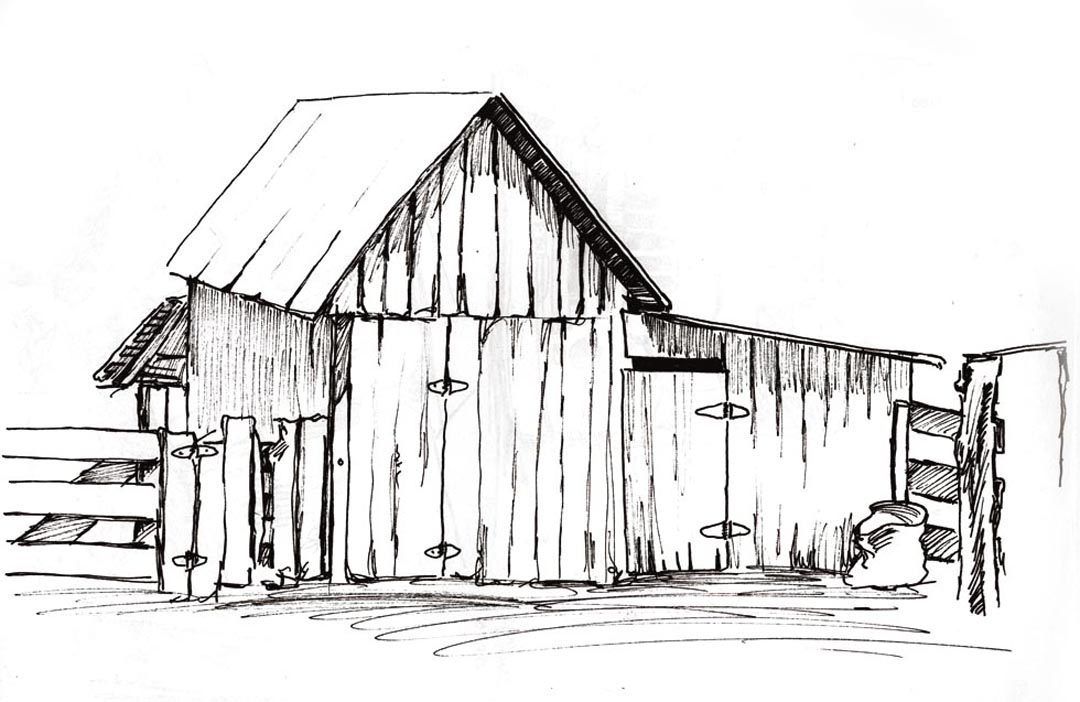 Barnyard Building 1982