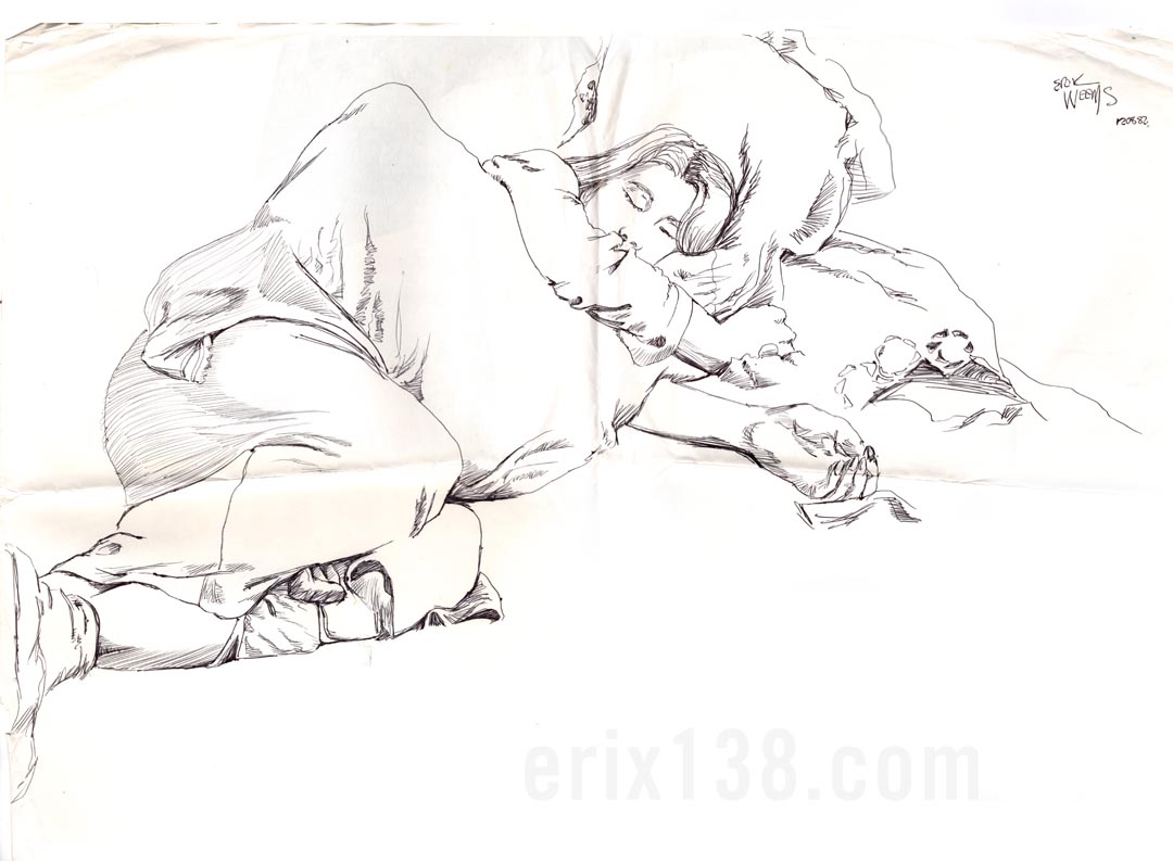 H P Sleeping December 1982
