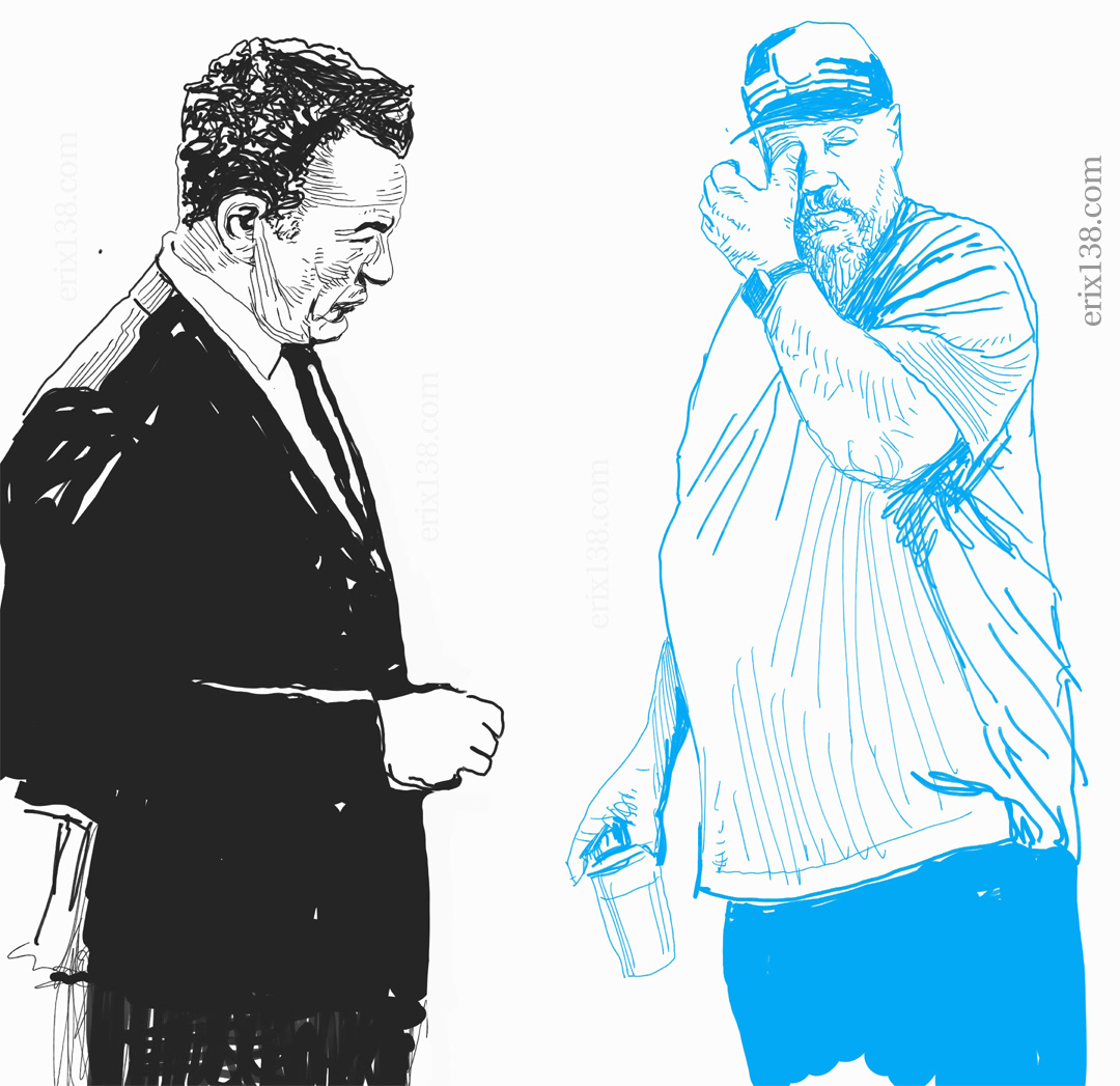 Two Guys Standing