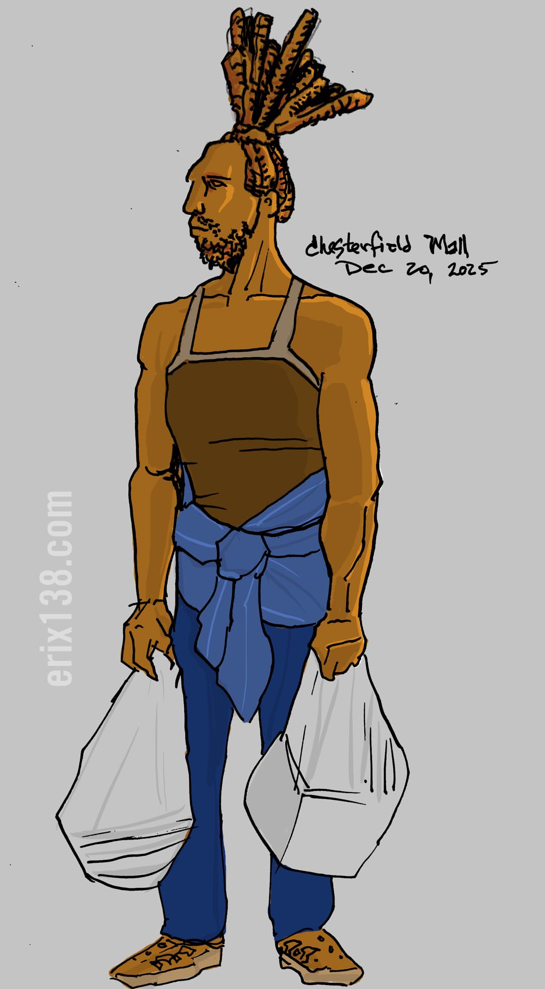 Chesterfield Mall man